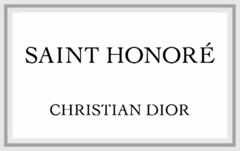 SAINT HONORÉ CHRISTIAN DIOR