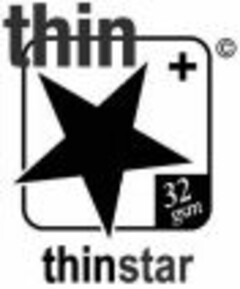 thin + 32 gsm thinstar