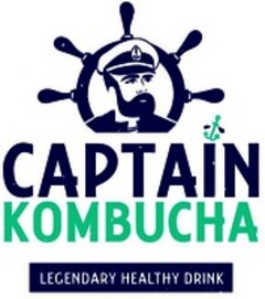CAPTAIN KOMBUCHA LEGENDARY HEALTHY DRINK