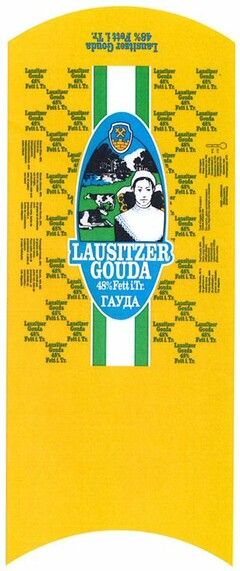 LAUSITZER GOUDA 48% Fett i.Tr.