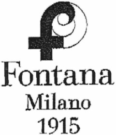 F Fontana Milano 1915