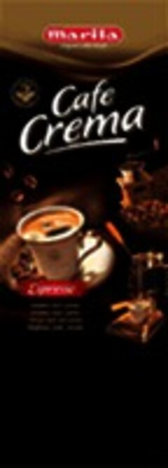 Marila Original Coffe Brand Cafe Crema Espresso