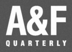 A&F QUARTERLY