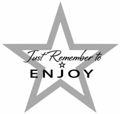 Just Remember to ENJOY