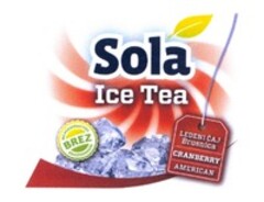 Sola Ice Tea CRANBERRY