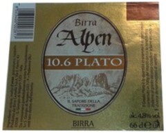 10.6 PLATO Birra Alpen