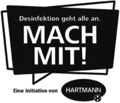 Desinfektion geht alle an. MACH MIT!