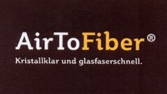 AirToFiber Kristallklar und glasfaserschnell.