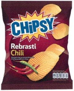 CHIPSY Rebrasti Chili