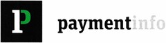 P paymentinfo