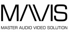 MAVIS MASTER AUDIO VIDEO SOLUTION