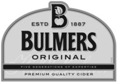 B BULMERS ORIGINAL ESTD 1887 FIVE GENERATIONS OF EXPERTISE