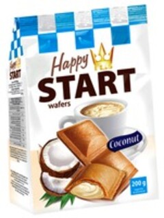 FLIS Happy START wafers Coconut 200g