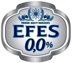 PREMIUM QUALITY INGREDIENTS EFES 0, 0%