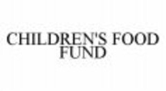 CHILDREN'S FOOD FUND