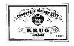 Champagne Vintage XXXX KRUG REIMS