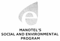 e MANOTEL'S SOCIAL AND EVIRONMENTAL PROGRAM