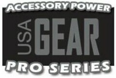 ACCESSORY POWER USA GEAR PRO SERIES