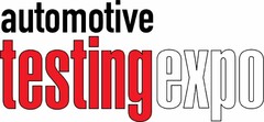 automotive testing expo