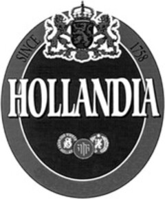 SINCE 1758 HOLLANDIA