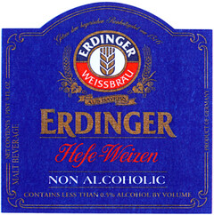 ERDINGER Hefe-Weizen NON ALCOHOLIC