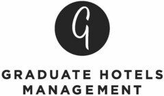 G GRADUATE HOTELS MANAGEMENT