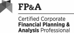 FP&A Certified Corporate Financial Planning & Analysis Professional