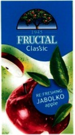FRUCTAL Classic RE:FRESHING JABOLKO apple