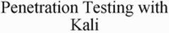 Penetration Testing with Kali
