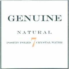 GENUINE NATURAL POSITIV POLED 7 CRYSTAL WATER