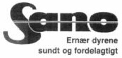 Sano Ernær dyrene sundt og fordelagtigt