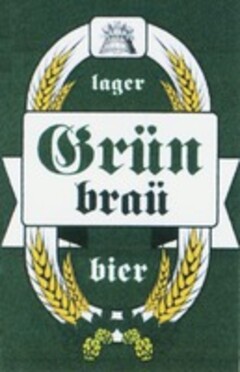 Grün braü bier