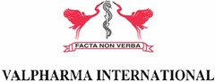 VALPHARMA INTERNATIONAL FACTA NON VERBA