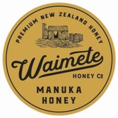 PREMIUM NEW ZEALAND HONEY Waimete HONEY Co MANUKA HONEY