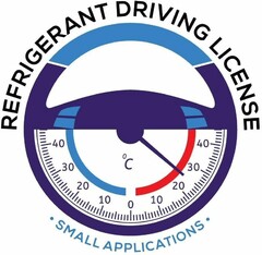 REFRIGERANT DRIVING LICENSE ·SMALL APPLICATIONS·