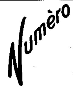 Numèro