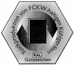 Rückproduktion von FCKW-haltigen Kühlgeräten RAL Gütezeichen