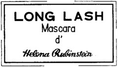 LONG LASH Mascara d'Helena Rubinstein