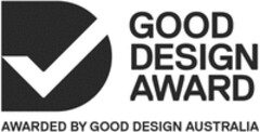 D GOOD DESIGN AWARD AWARDED BY GOOD DESIGN AUSTRALIA