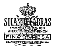 AGUA DE SOLAN DE CABRAS