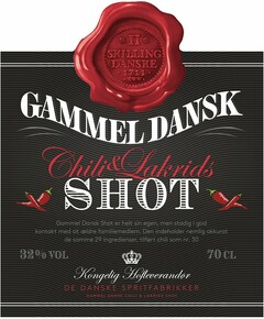 GAMMEL DANSK SHOT Chili & Lakrids