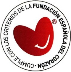 CUMPLE CON LOS CRITERIOS DE LA FUNDACIÓN ESPAÑOLA DEL CORAZÓN