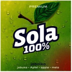 PREMIUM Sola 100% jabolko jabuka • Apfel • apple • mela