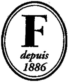 F depuis 1886