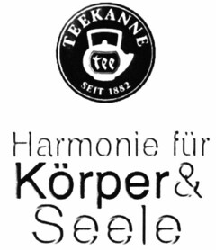 TEEKANNE seit 1882 Harmonie für Körper & Seele