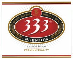 333 PREMIUM LAGER BEER PREMIUM QUALITY