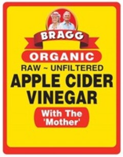 BRAGG ORGANIC RAW ~ UNFILTERED APPLE CIDER VINEGAR With The 'Mother'
