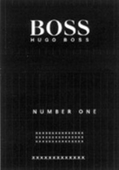 BO0SS HUGO BOSS NUMBER ONE