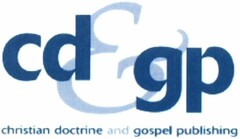 cd&gp christian doctrine and gospel publishing