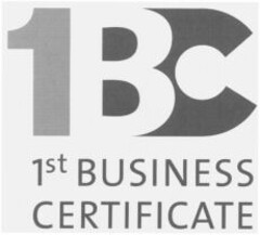 1BC 1st BUSINESS CERTIFICATE
